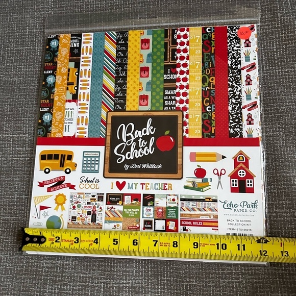 Echo Park Paper Company Back to School Collection Kit paper - Picture 3 of 7